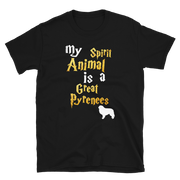 Great Pyrenees T shirt -  Spirit Animal Unisex T-shirt