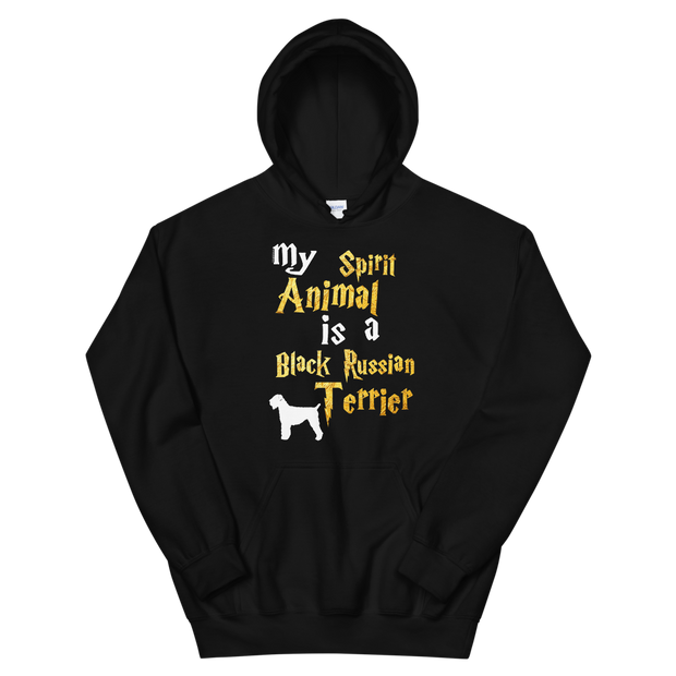Black Russian Terrier Hoodie -  Spirit Animal Unisex Hoodie