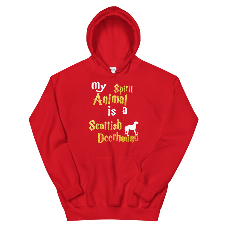 Scottish Deerhound Hoodie -  Spirit Animal Unisex Hoodie