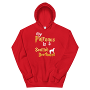 Scottish Deerhound Hoodie -  Patronus Unisex Hoodie