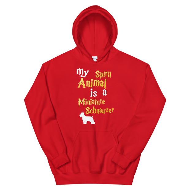 Miniature Schnauzer Hoodie -  Spirit Animal Unisex Hoodie
