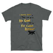 I Solemnly Swear Shirt - Flat Coated Retriever T-Shirt