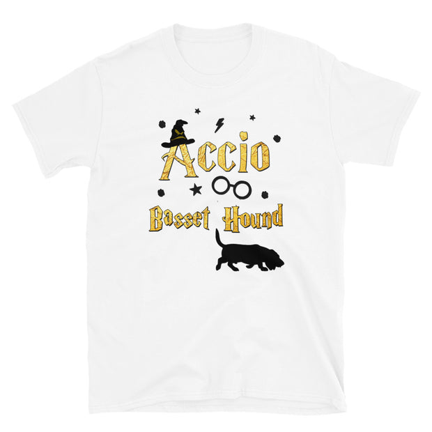 Accio Basset Hound T Shirt - Unisex