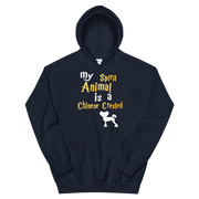 Chinese Crested Hoodie -  Spirit Animal Unisex Hoodie