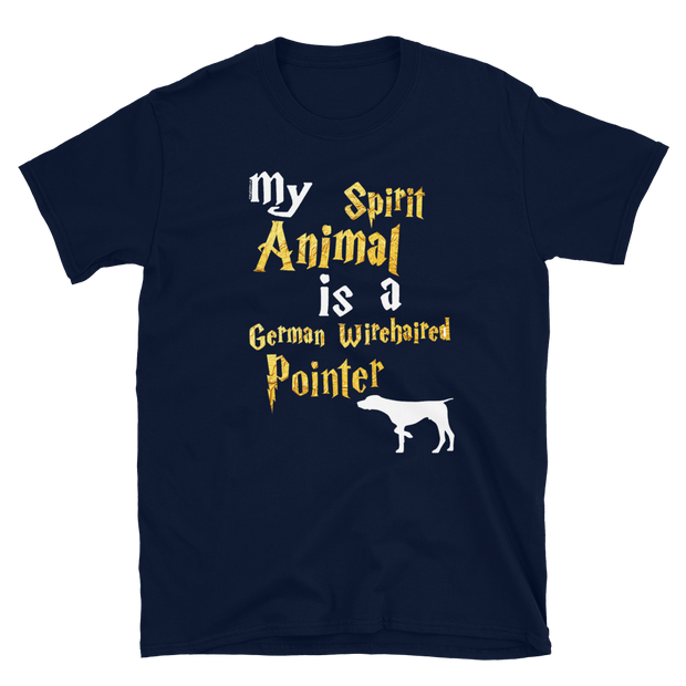 German Wirehaired Pointer T shirt -  Spirit Animal Unisex T-shirt