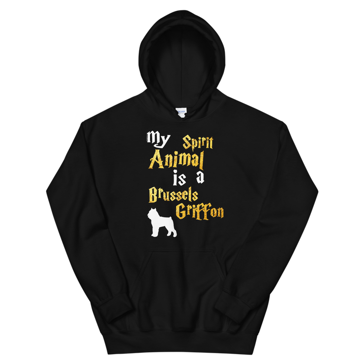 Brussels Griffon Hoodie -  Spirit Animal Unisex Hoodie