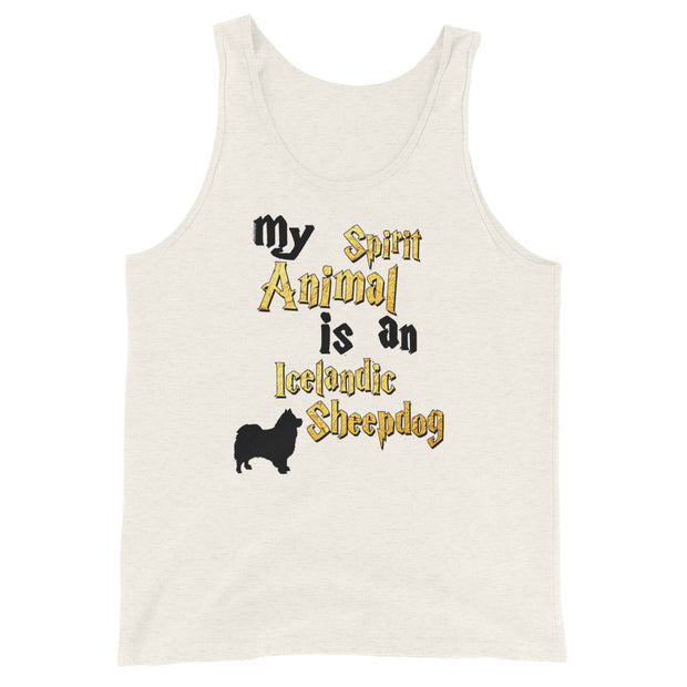 Icelandic Sheepdog Tank Top - Spirit Animal Unisex