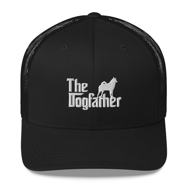 Norwegian Elkhound Dad Hat - Dogfather Cap