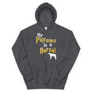 Borzoi Hoodie -  Patronus Unisex Hoodie