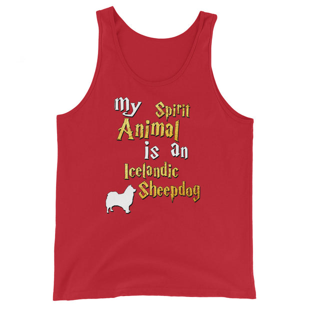 Icelandic Sheepdog Tank Top -  Spirit Animal Unisex