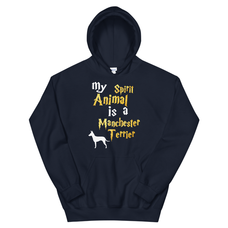Manchester Terrier Hoodie -  Spirit Animal Unisex Hoodie