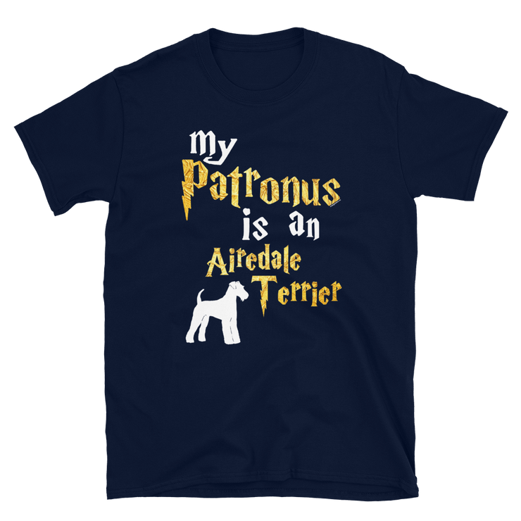 Airedale Terrier T shirt -  Patronus Unisex T-shirt