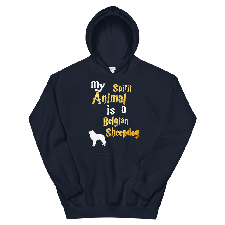 Belgian Sheepdog Hoodie -  Spirit Animal Unisex Hoodie