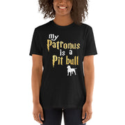 Pit bull T shirt -  Patronus Unisex T-shirt