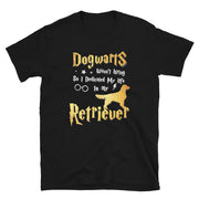 Golden Retriever T Shirt - Dogwarts Shirt
