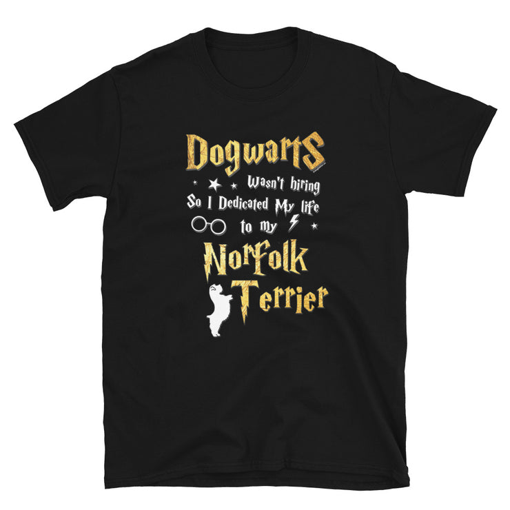Norfolk Terrier T Shirt - Dogwarts Shirt