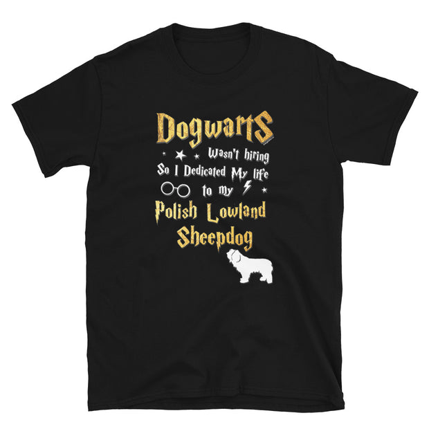 Polish Lowland Sheepdog T Shirt - Dogwarts Shirt