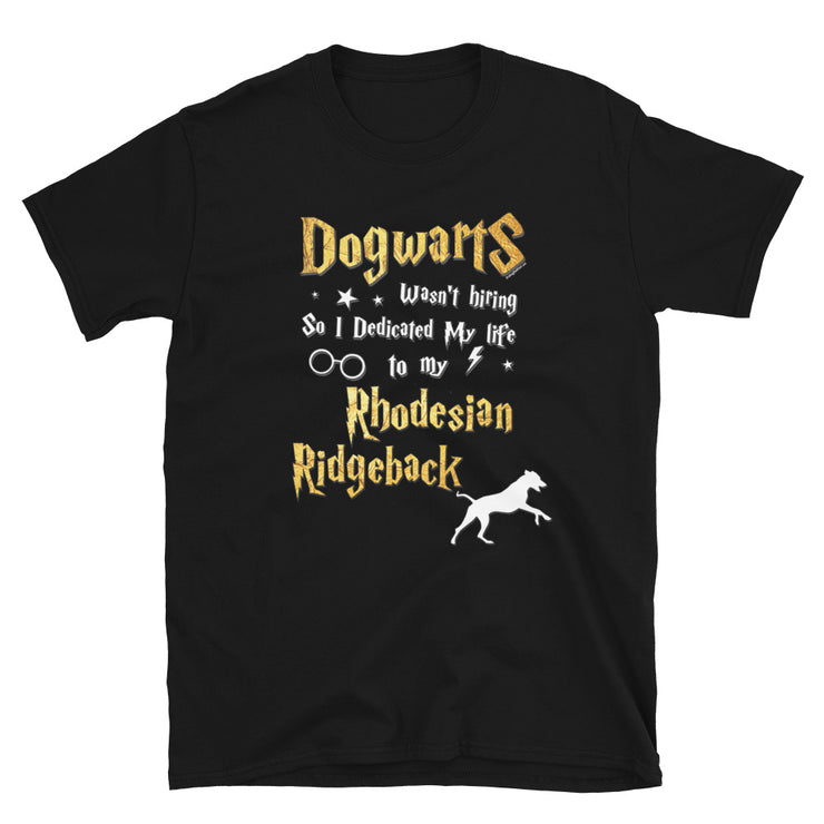 Rhodesian Ridgeback T Shirt - Dogwarts Shirt