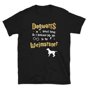 Weimaraner T Shirt - Dogwarts Shirt