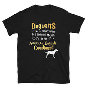 American English Coonhound T Shirt - Dogwarts Shirt