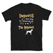 Thai Ridgeback T Shirt - Dogwarts Shirt