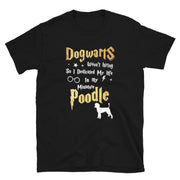 Miniature Poodle T Shirt - Dogwarts Shirt