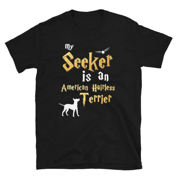 American Hairless Terrier Shirt  - Seeker American Hairless Terrier