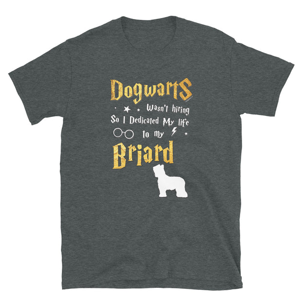 Briard T Shirt - Dogwarts Shirt