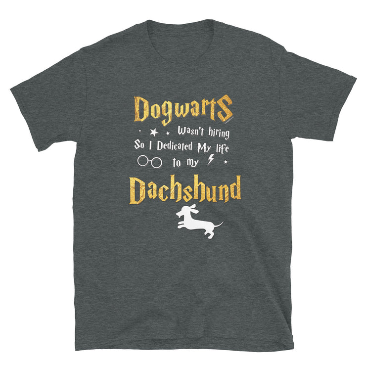 Dachshund T Shirt - Dogwarts Shirt