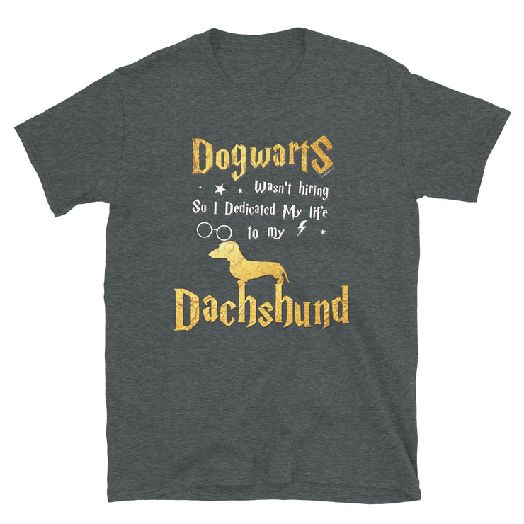 Dachshund T Shirt - Dogwarts Shirt