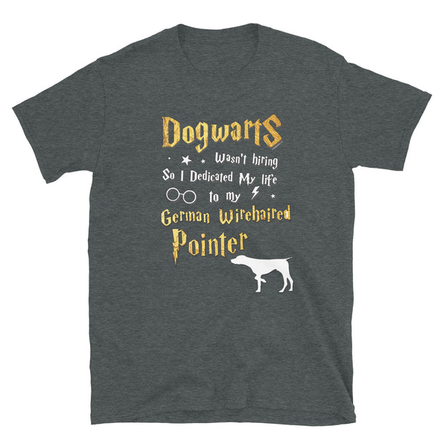 German Wirehaired Pointer T Shirt - Dogwarts Shirt