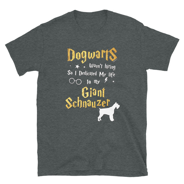 Giant Schnauzer T Shirt - Dogwarts Shirt