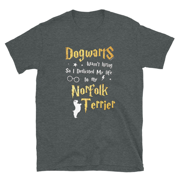 Norfolk Terrier T Shirt - Dogwarts Shirt