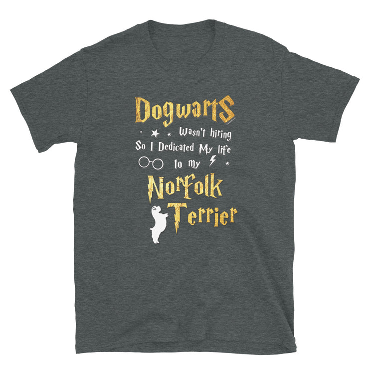 Norfolk Terrier T Shirt - Dogwarts Shirt