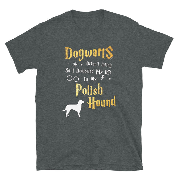 Polish Hound T Shirt - Dogwarts Shirt