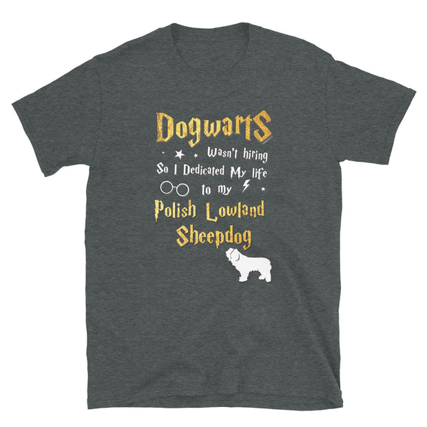 Polish Lowland Sheepdog T Shirt - Dogwarts Shirt
