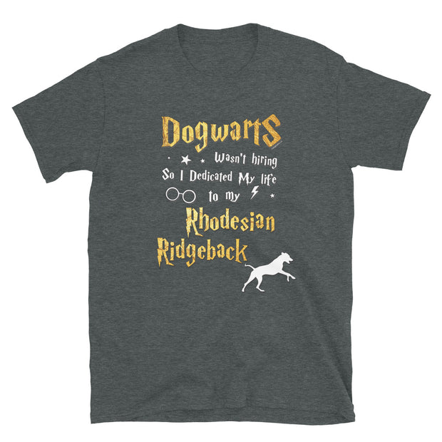Rhodesian Ridgeback T Shirt - Dogwarts Shirt