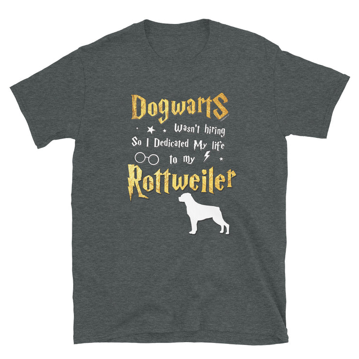 Rottweiler T Shirt - Dogwarts Shirt