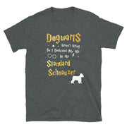 Standard Schnauzer T Shirt - Dogwarts Shirt