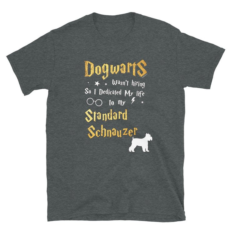 Standard Schnauzer T Shirt - Dogwarts Shirt