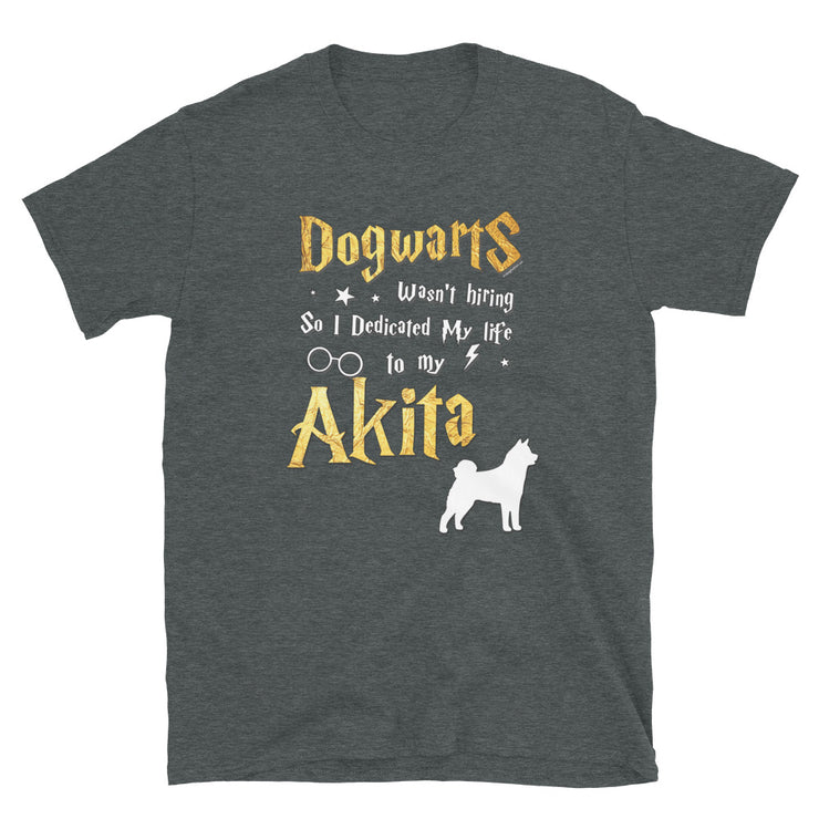 Akita T Shirt - Dogwarts Shirt