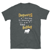 English Bulldog T Shirt - Dogwarts Shirt