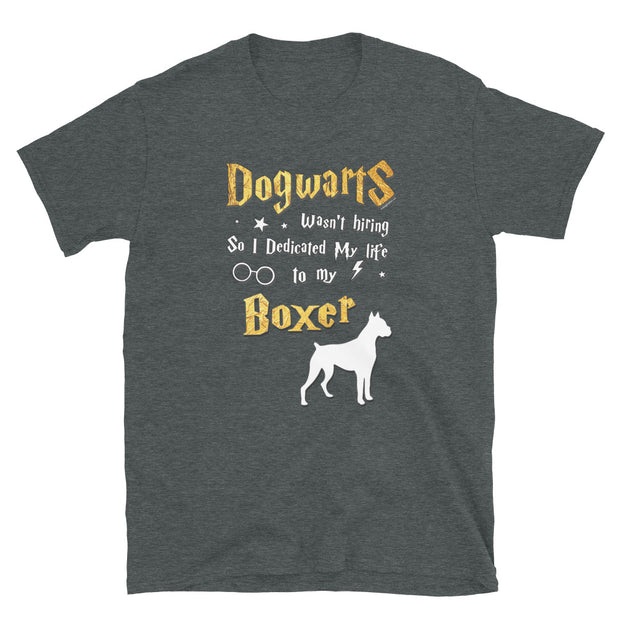 Boxer T Shirt - Dogwarts Shirt