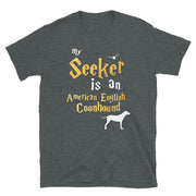 American English Coonhound Shirt  - Seeker American English Coonhound