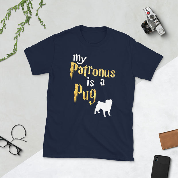 Pug T shirt -  Patronus Unisex T-shirt