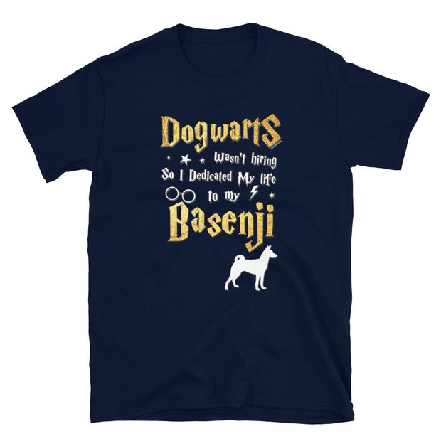 Basenji T Shirt - Dogwarts Shirt