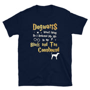 Black and Tan Coonhound T Shirt - Dogwarts Shirt