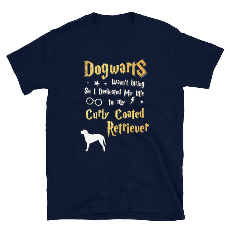Curly Coated Retriever T Shirt - Dogwarts Shirt