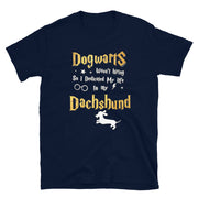 Dachshund T Shirt - Dogwarts Shirt
