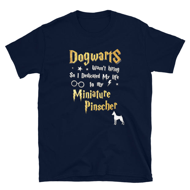 Miniature Pinscher T Shirt - Dogwarts Shirt